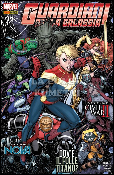 GUARDIANI DELLA GALASSIA # 51 - GUARDIANI DELLA GALASSIA 19 - CIVIL WAR II